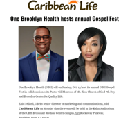 One Brooklyn Health Gospel Fest Featured in Carib Life