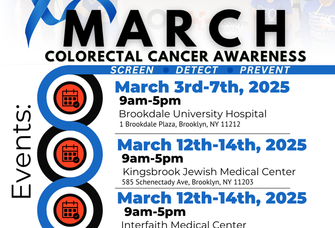 Colorectal Cancer Awareness Tablings