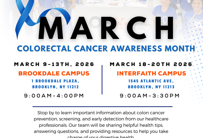 Colorectal Cancer Awareness Month Tabling's
