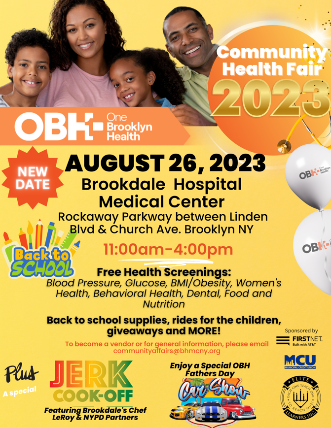 Brookdale Community Health Fair  - NEW DATE!
