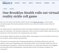 OBH’s Ready Set Sickle Featured in Becker’s Hospital Review