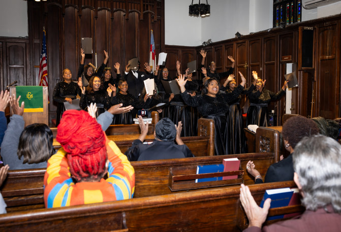 OBH Gospel Choir Reflects on System Holiday Caroling Tour