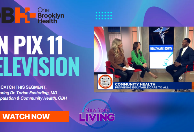 OBH on PIX 11 Featuring Dr. Torian Easterling