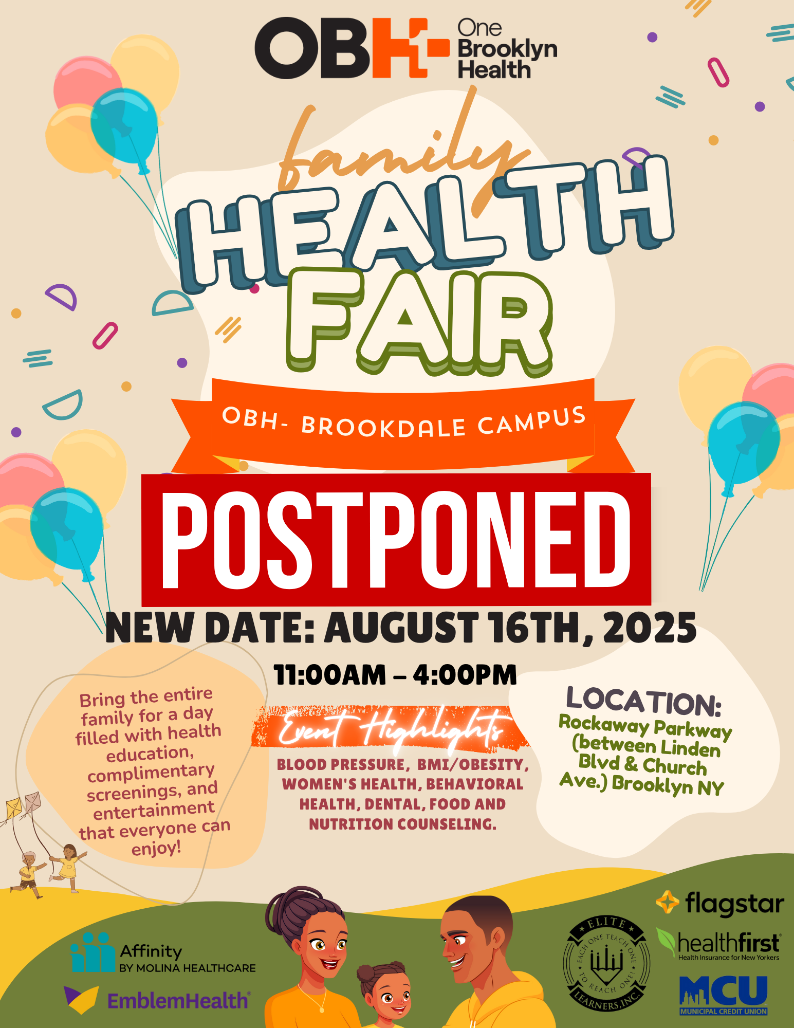 Brookdale Campus Family Health Fair | One Brooklyn Health