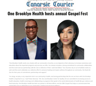 One Brooklyn Health Gospel Fest Featured in Canarsie Courier