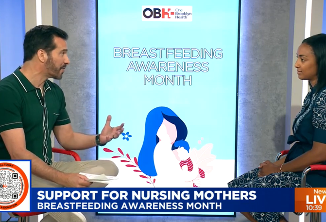 One Brooklyn Health on Breastfeeding on PIX 11 @ NY LIVING