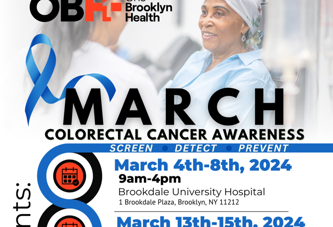 Colorectal Cancer Awareness Month Tablings
