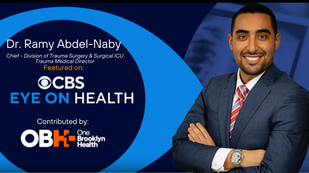 <p>Dr. Ramy Abdel-Naby featured on CBS Eye on Health</p>