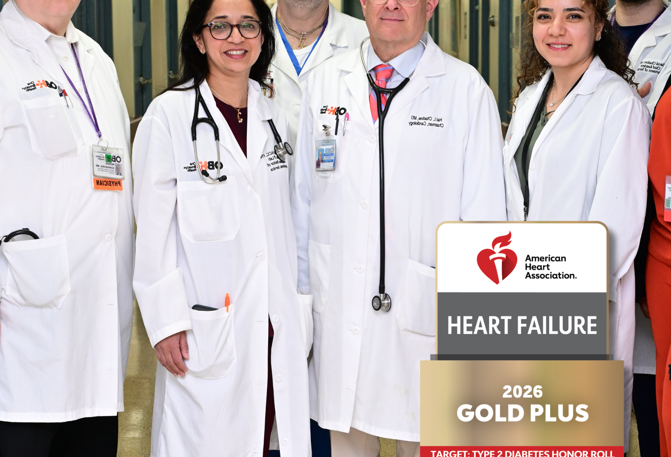 Congratulations, OBH– Brookdale Campus for your recognition by the&nbsp;American Heart Association with the Get With The Guidelines®–Heart Failure&nbsp;Gold&nbsp;Plus&nbsp;award