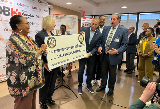 Interfaith Medical Center at One Brooklyn Health receives $3 million