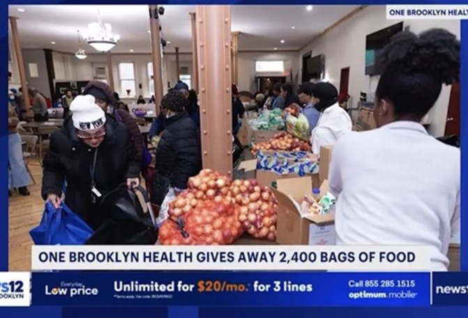 OBH featured on New 12 for MLK Day of Giving