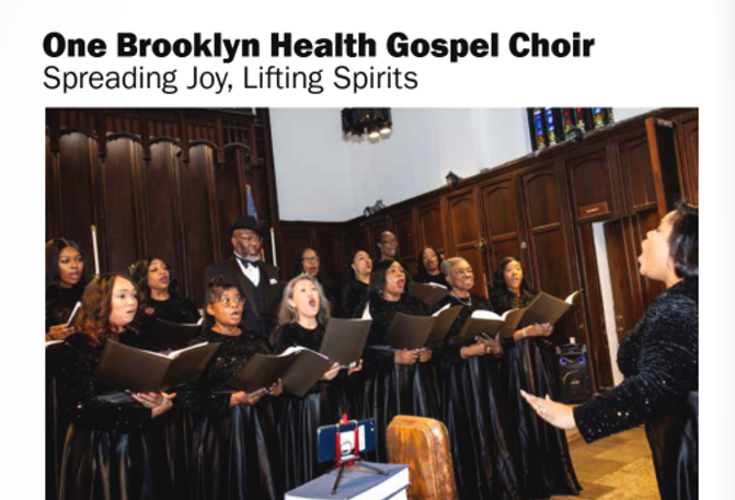 One Brooklyn Health Gospel Choir Featured In Positive Community for Black History Month