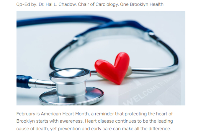 OBH Featured In Brooklyn Chambers of Commerce for Heart Month