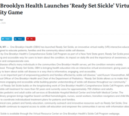 Canarsie Courier Features OBH’s Ready, Set, Sickle Virtual Reality Game
