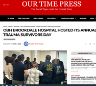 Our Time Press Coverage: OBH Brookdale Hospital Hosted its Annual Trauma Survivors Day