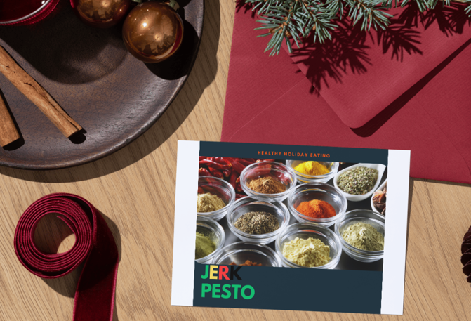 A Bold Twist on Holiday Eating: Jerk Pesto