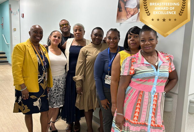 Congratulations to the Brookdale WIC team on receiving the USDA Gold Breastfeeding Award of Excellence!